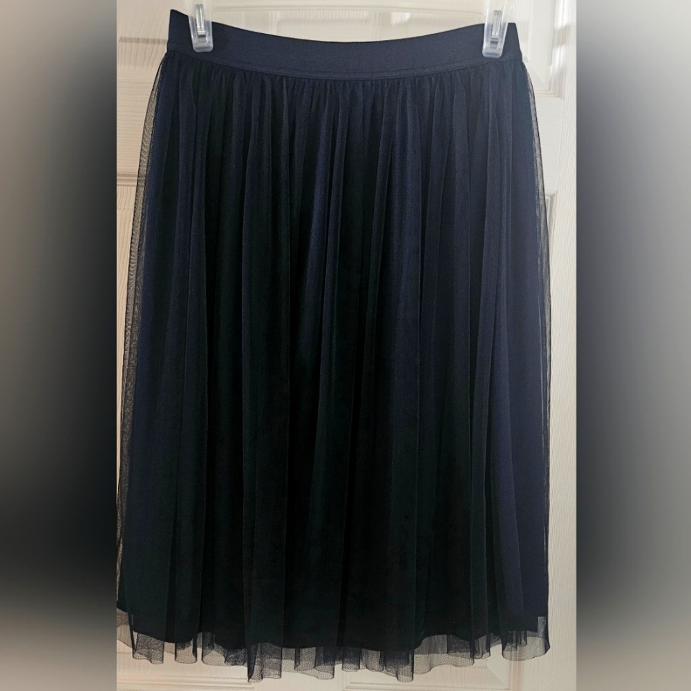 DownEast Toole Layered Midi Skirt